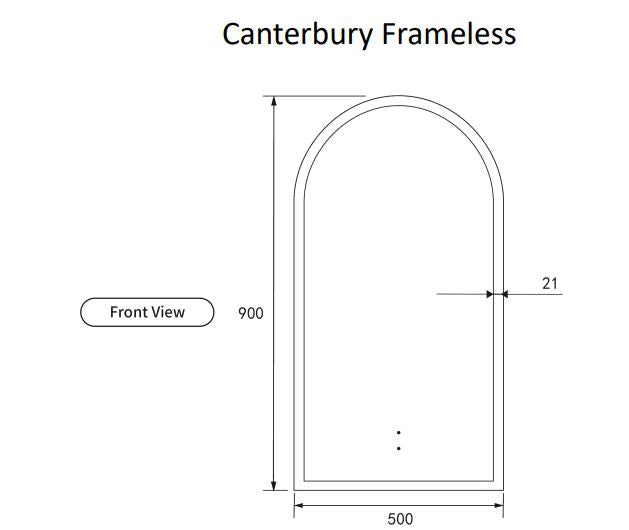 Canterbury LED Mirror