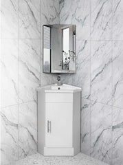 Serin Freestanding Corner Bathroom Vanity
