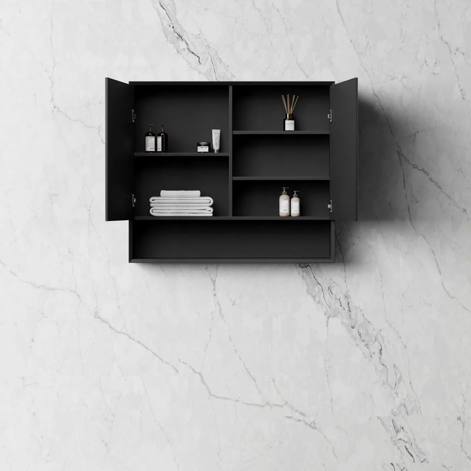 Otti Mitered Shaving Cabinet with Shelf