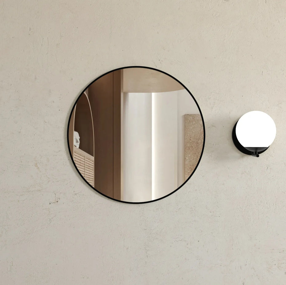 Otti - Round Mirror with Frame
