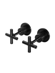 Meir - Round Cross Handle Jumper Valve Wall Top Assemblies