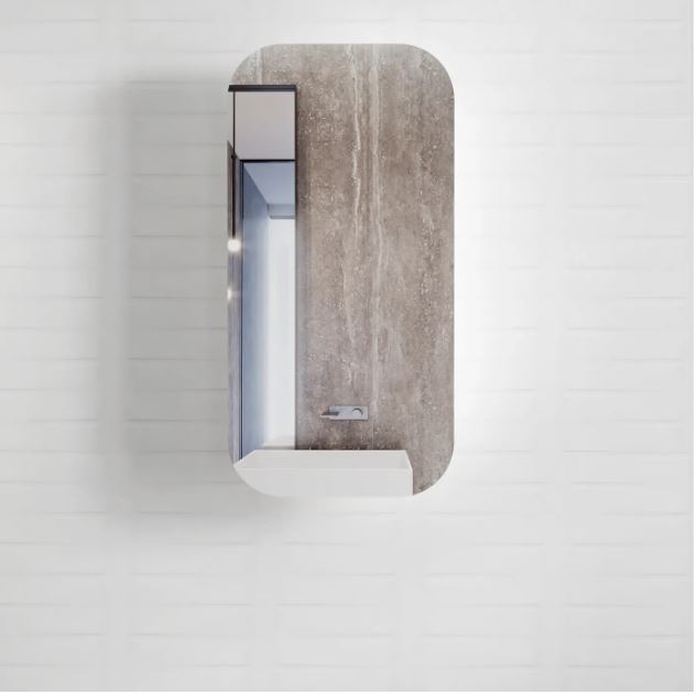 Newport Shaving Cabinet - NON LED