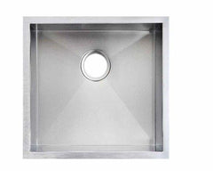 Handmade Single Bowl Sink for Flush Mount and Undermount TWM8