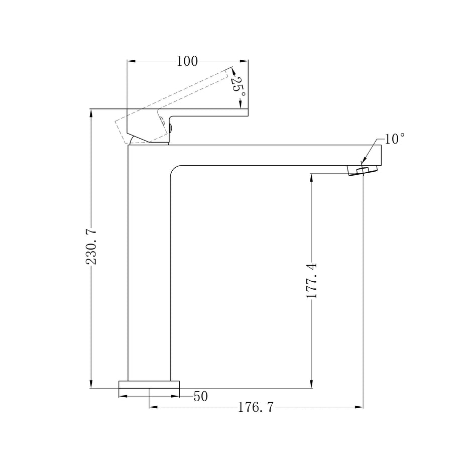 Ecco Tall Basin Mixer