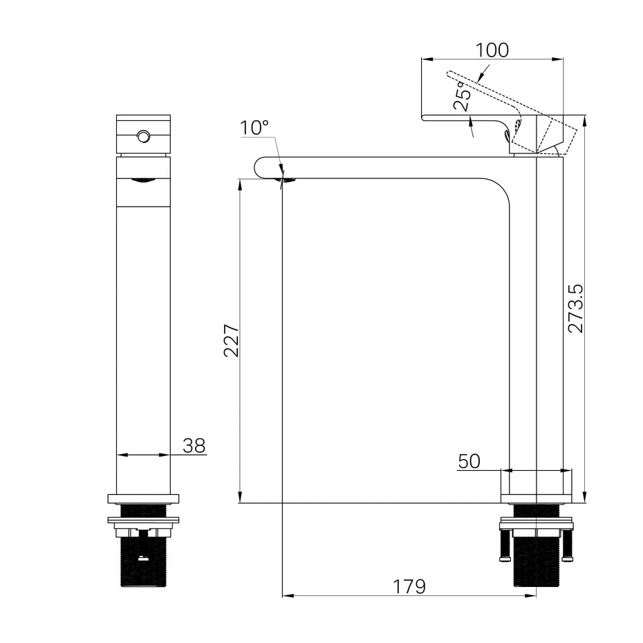Bianca Tall Basin Mixer