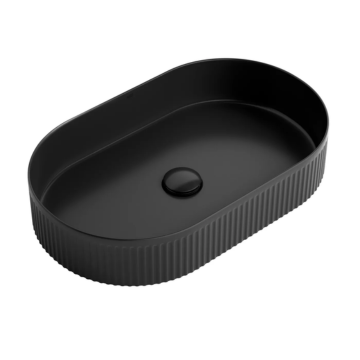 Oval Fluted Basin 580x360MM