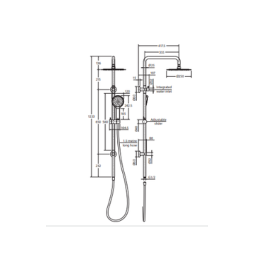 Kaya Dual Shower - 6 Colours Available