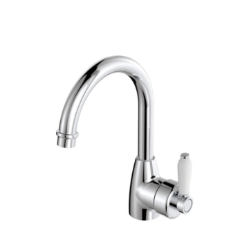 Eleanor Gooseneck Basin Mixer - 4 Colours Available