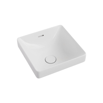 Aluca Square Semi-Inset Basin - 5 Colours Available
