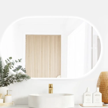Noosa Backlit Frameless LED Mirror