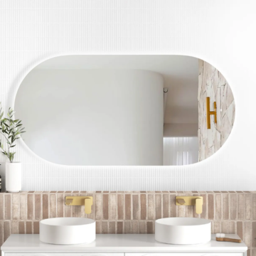 Noosa Backlit Frameless LED Mirror