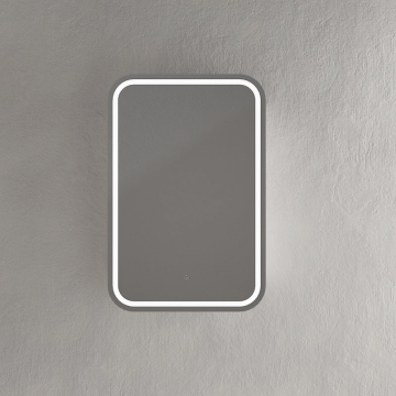 LED Florence Shaving Cabinet Matte White - 900x6000MM