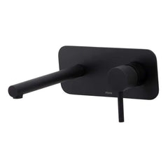 Shea Wall Plate Mixer Matte Black
