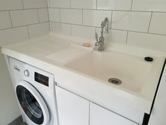SL125 Laundry Tub with cabinet