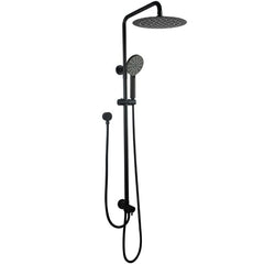 Aquaperla Offset inlet Shower set Matte Black