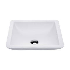 Classique 420 Matte White Cast Stone Above Counter Basin