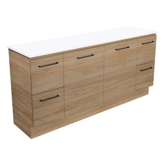 Carmen Door & Drawer 1800 Double Bowl Floor Standing Vanity
