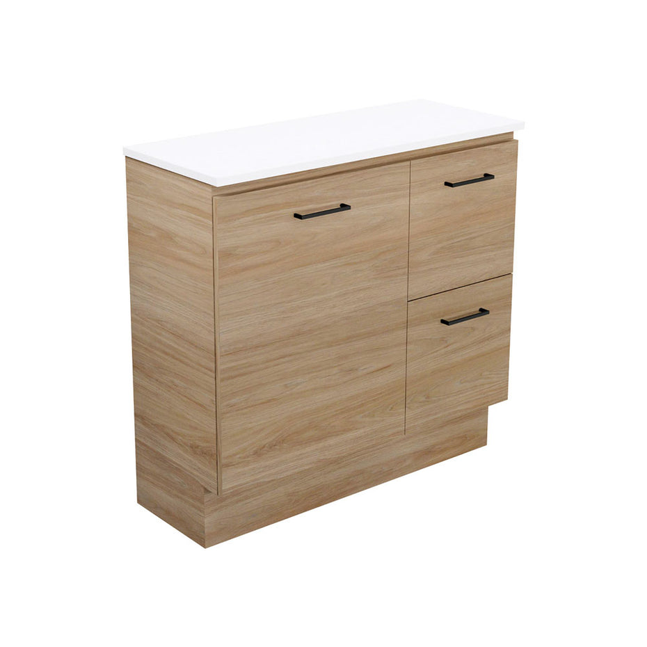 Carmen Ensuite Door & Drawer 900 Floor Standing Vanity