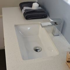 Square basin mixer Polished Chrome - Royal Square140