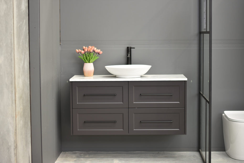 Lily Freestanding Bathroom Vanity in ANY COLOUR - ALL SIZES