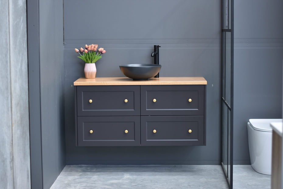 Lily Freestanding Bathroom Vanity in ANY COLOUR - ALL SIZES