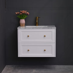 Lily Wall Hung 750mmHampton Shaker Style Bathroom Vanity