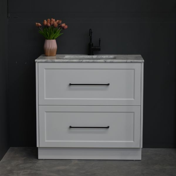 Lily 900mmHampton Shaker Style Freestanding Bathroom Vanity