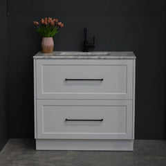 Lily 900mmHampton Shaker Style Freestanding Bathroom Vanity