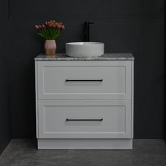 Lily 900mmHampton Shaker Style Freestanding Bathroom Vanity