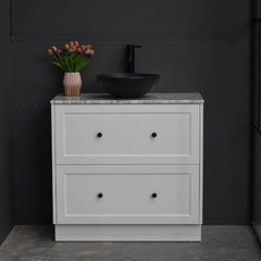 Lily 900mmHampton Shaker Style Freestanding Bathroom Vanity