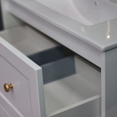 AAVI 750mm Hampton Shaker Style Slim Powder room Vanity