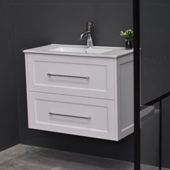 AAVI 750mm Hampton Shaker Style Slim Powder room Vanity