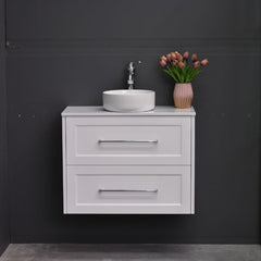 AAVI 750mm Hampton Shaker Style Slim Powder room Vanity