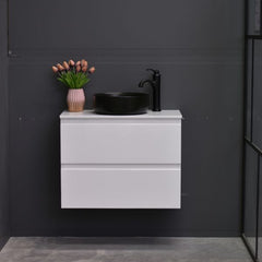 Slim X 750mm Narrow Bathroom Vanity Wall Hung
