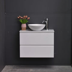 Slim X 750mm Narrow Bathroom Vanity Wall Hung
