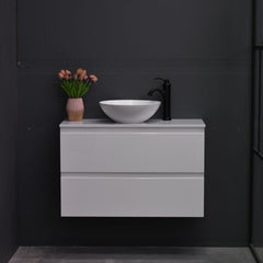 Slim X 900mm Narrow Bathroom Vanity Wall Hung