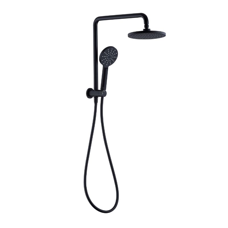 ECT Curo Compact Shower set Matte Black - TP 2109BK