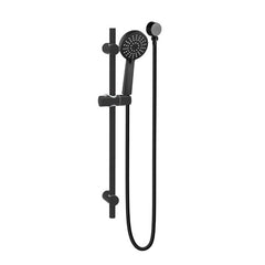 ECT Rainjet Hand Shower with Rail Matte Black - TP 7352BK