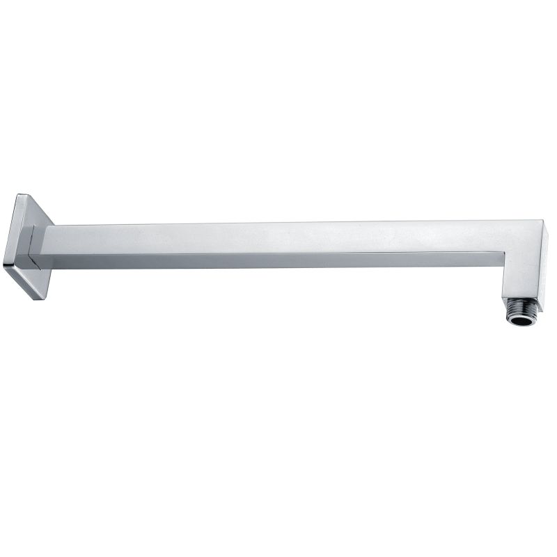 ECT Straight Square Shower Arm Chrome 350mm - SH SQARM