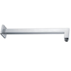 ECT Straight Square Shower Arm Chrome 350mm - SH SQARM