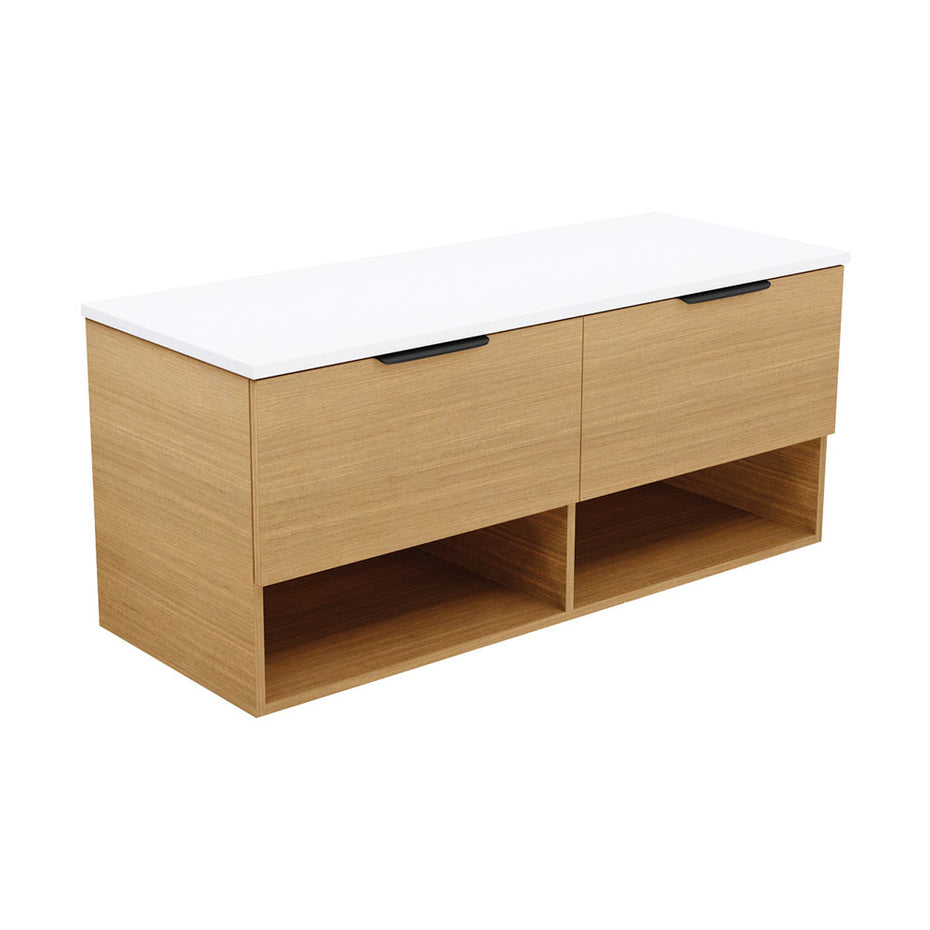 Kassi 1200 Double Bowl Wall-Hung Vanity