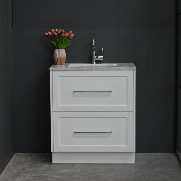 Lily 750mmHampton Shaker Style Freestanding Bathroom Vanity