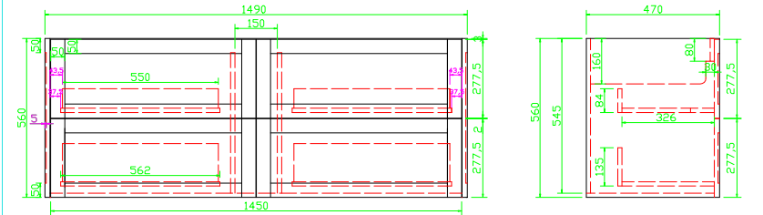 Lily Wall Hung 1500mm Hampton Shaker Style Single Basin Bathroom Vanity