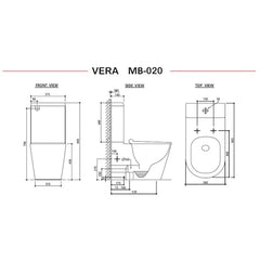 Zumi - Vera Tornado Flush toilet