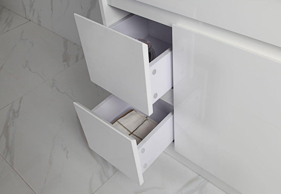 MAYA 900mm Slimline Freestanding Vanity - Cabinet Only