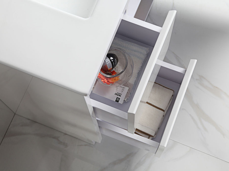 MAYA 750mm Slimline Wall Hung Vanity - Cabinet Only