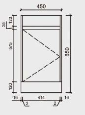 REVIT Freestanding Powder room Vanity