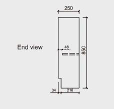 REVIT Freestanding Powder room Vanity