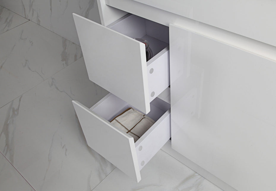 MAYA 900mm Slimline Wall Hung Vanity - Cabinet Only