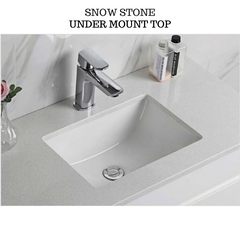 Alice 1500mm Finger Pull Freestanding Bathroom Vanity - Double Basin